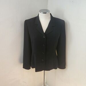 Garfield & Marks Womens Black Blazer Jacket‎ Size 6 USA